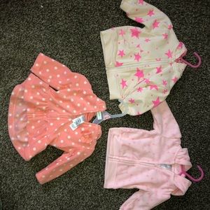 0-3m baby girl jackets
